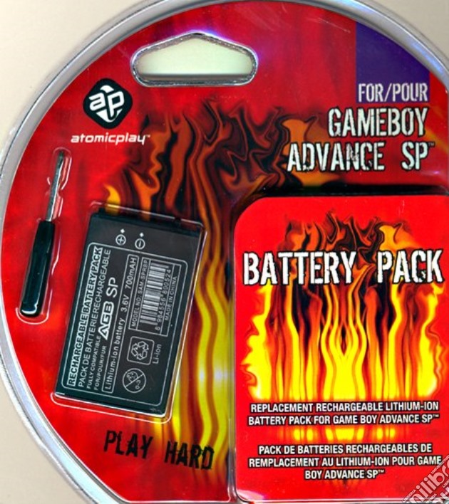 AP GBA SP - Battery Pack videogame di GBA