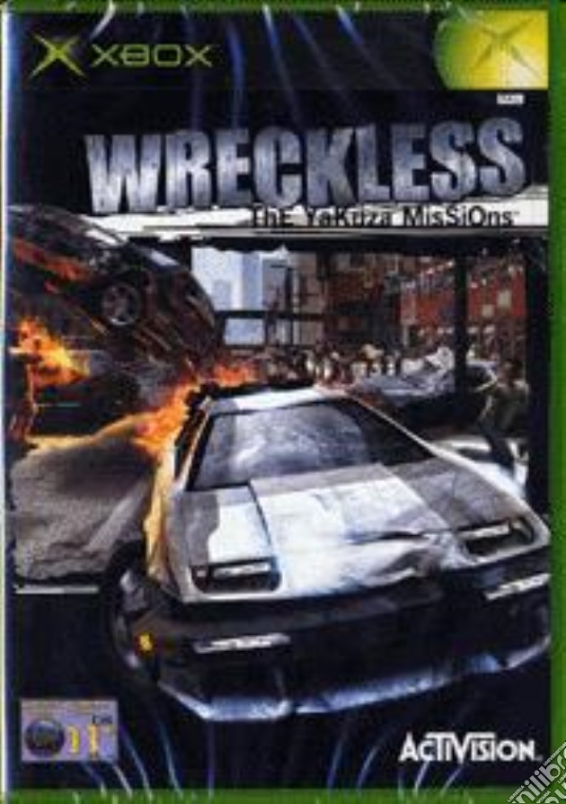 Wreckless videogame di XBOX