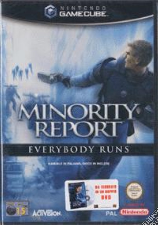Minority Report videogame di G.CUBE