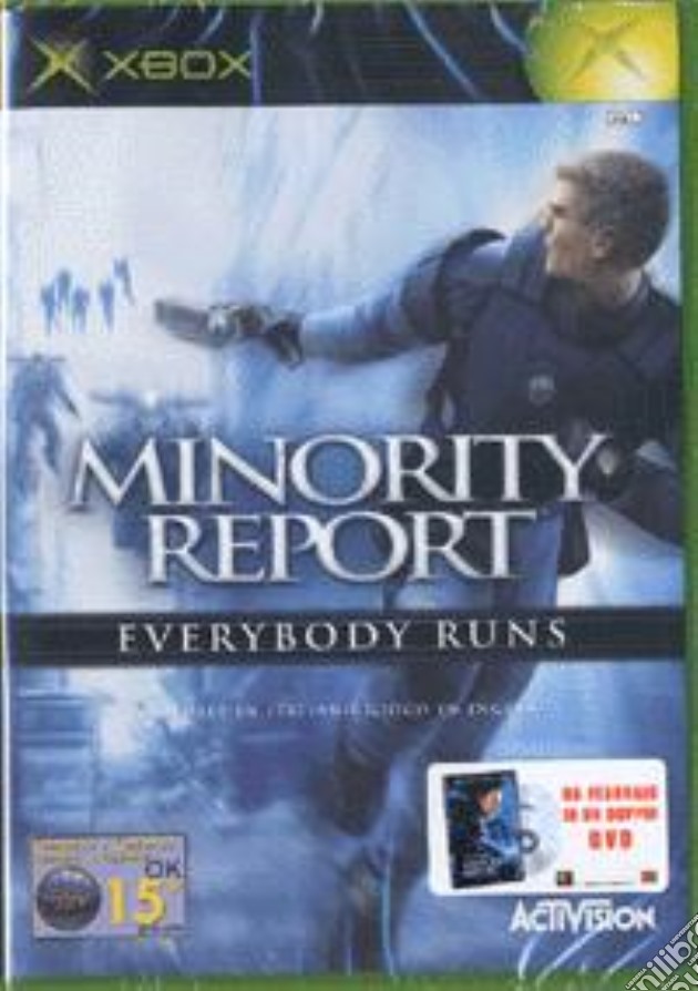 Minority Report videogame di XBOX