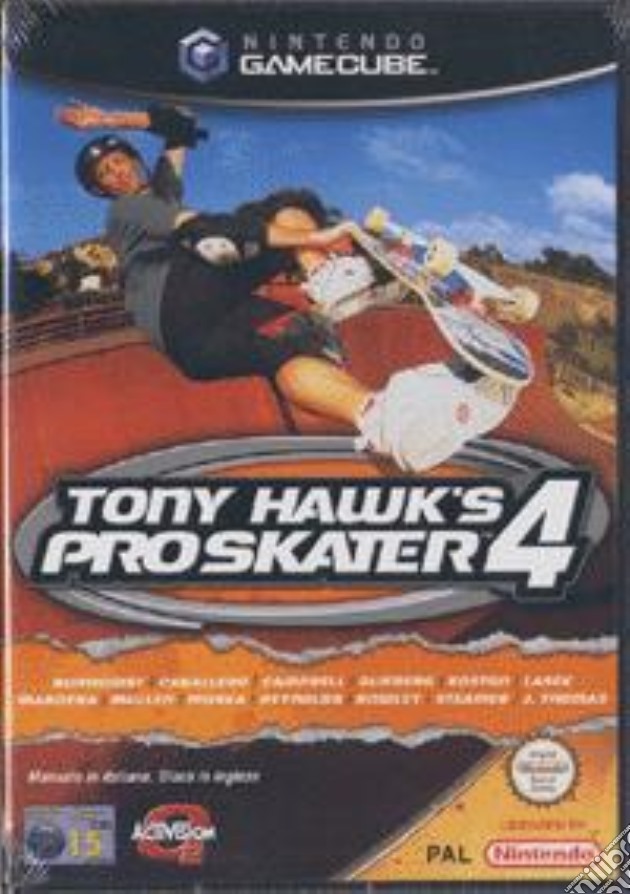 Tony Hawk's Pro Skater 4 videogame di G.CUBE