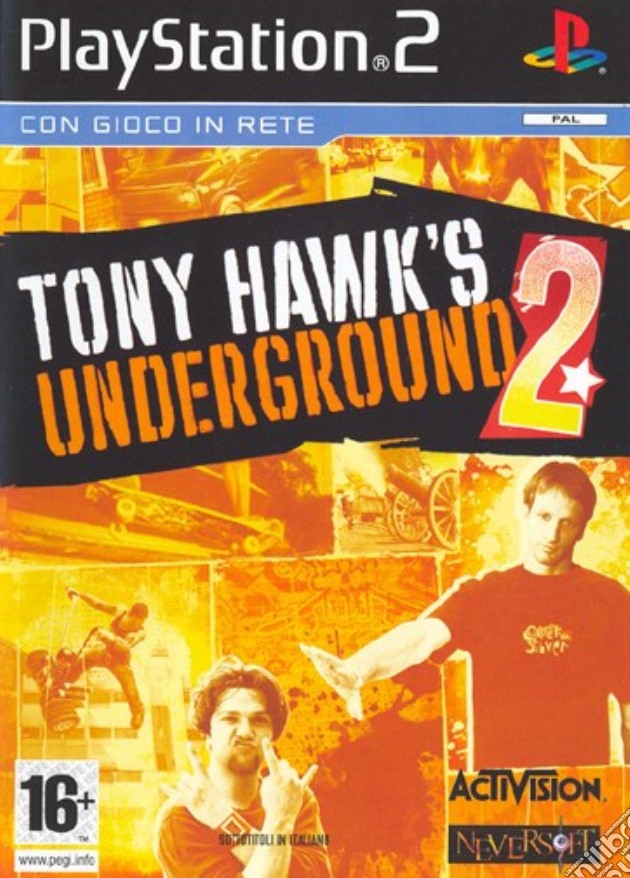 Tony Hawk's Underground 2 videogame di PS2