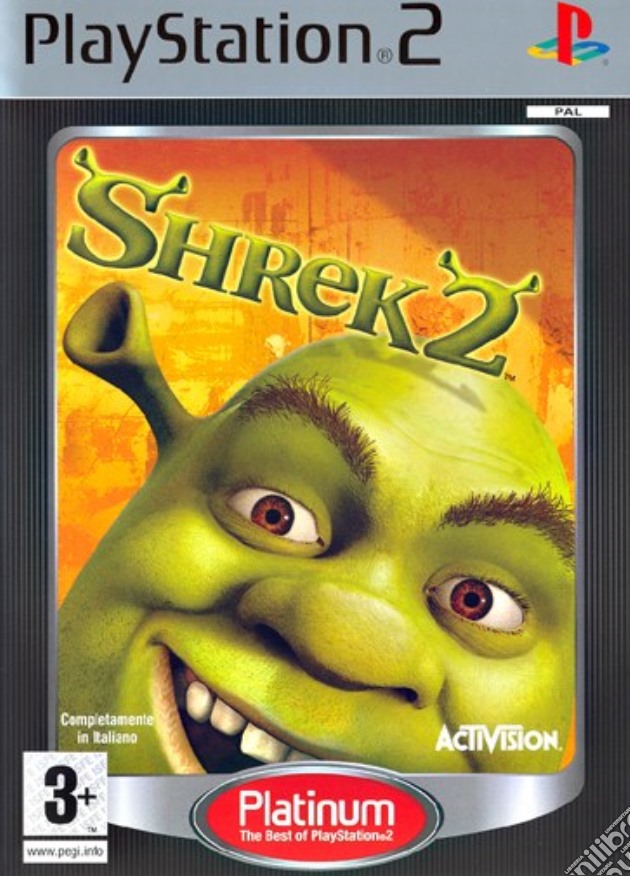 Shrek 2 PLT videogame di PS2