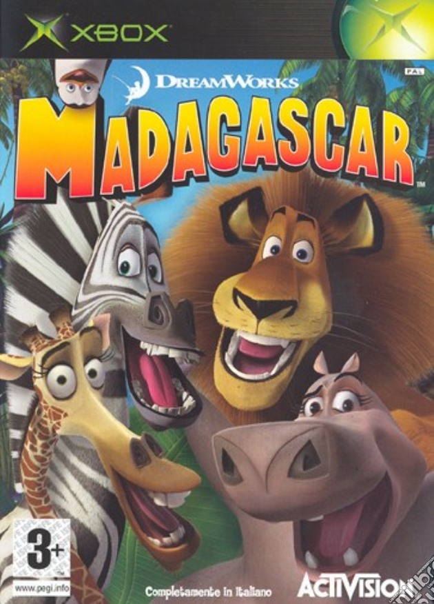 Madagascar videogame di XBOX