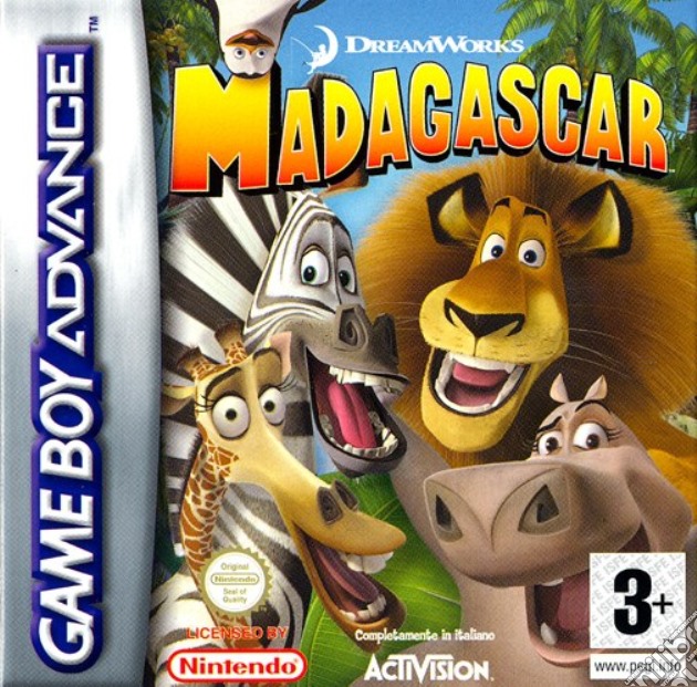 Madagascar videogame di GBA