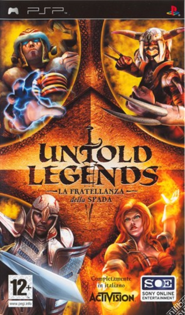 Untold Legends: Brotherhood of the Blade videogame di PSP