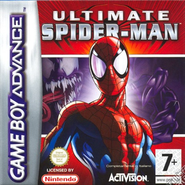Ultimate Spiderman videogame di GBA