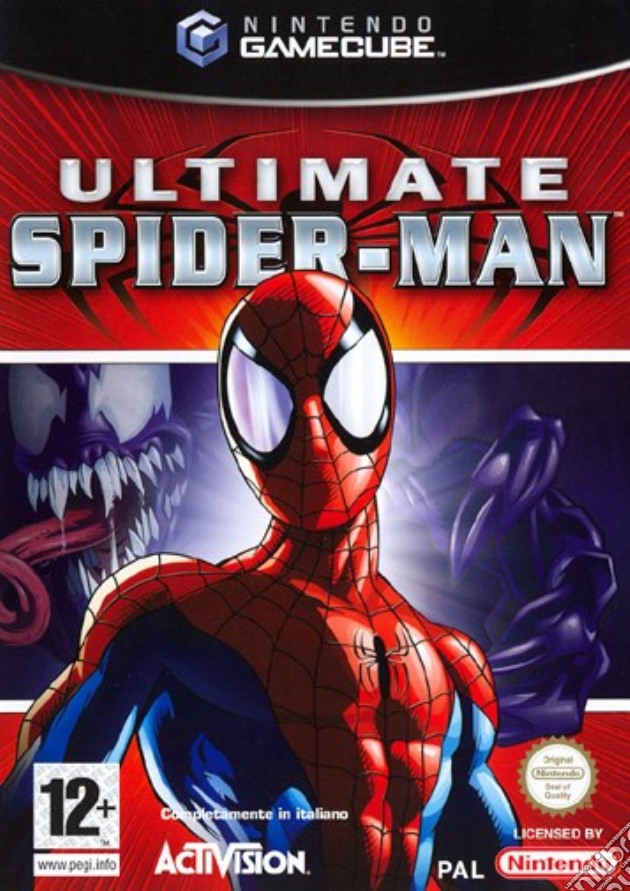 Ultimate Spiderman videogame di G.CUBE