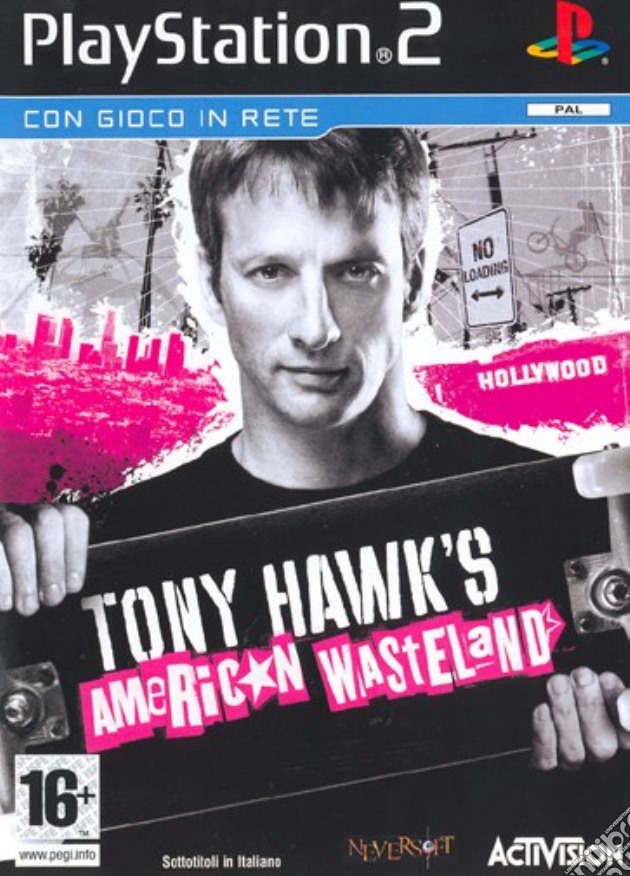 Tony Hawk's American Wasteland videogame di PS2