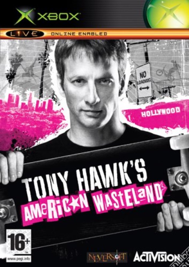 Tony Hawk's American Wasteland videogame di XBOX