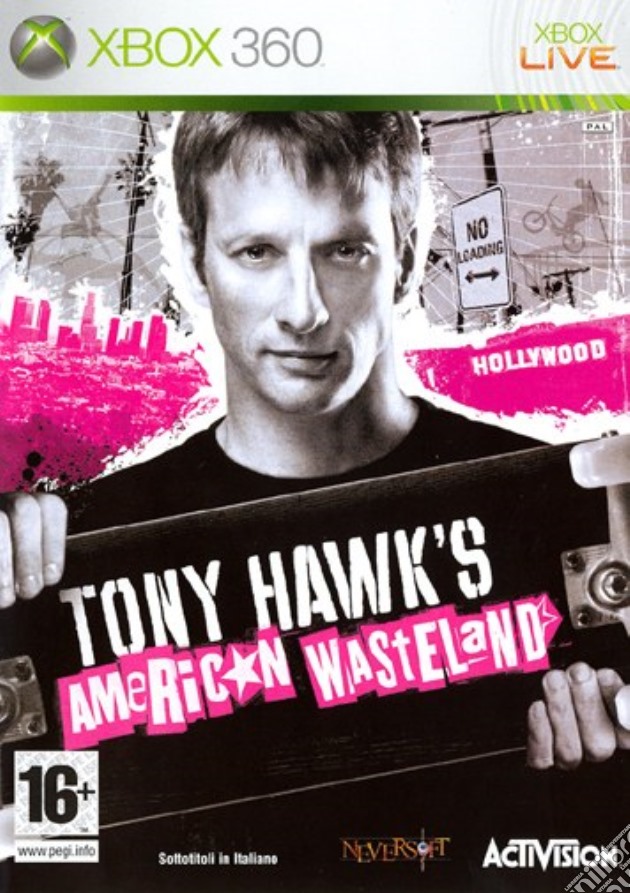 Tony Hawk's American Wasteland videogame di X360