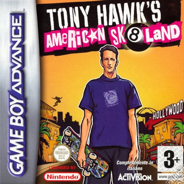 Tony Hawk's American Sk8land videogame di GBA