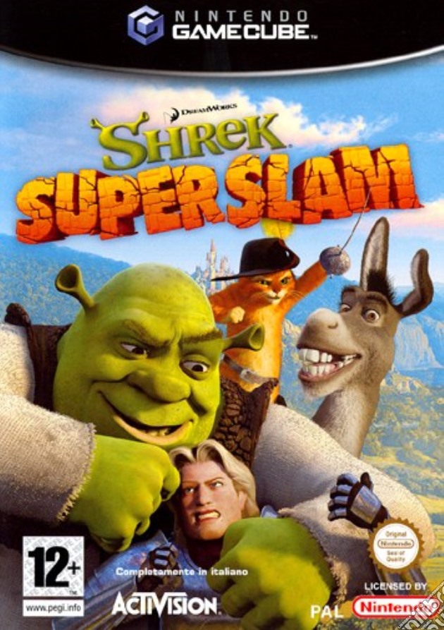 Shrek Superslam videogame di G.CUBE