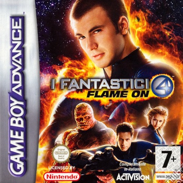 Fantastici 4 Flame On videogame di GBA