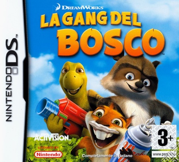 La Gang del Bosco videogame di NDS