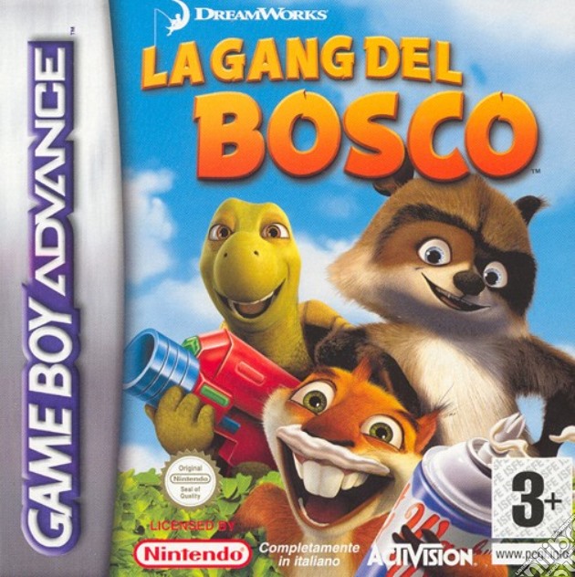 La Gang del Bosco videogame di GBA