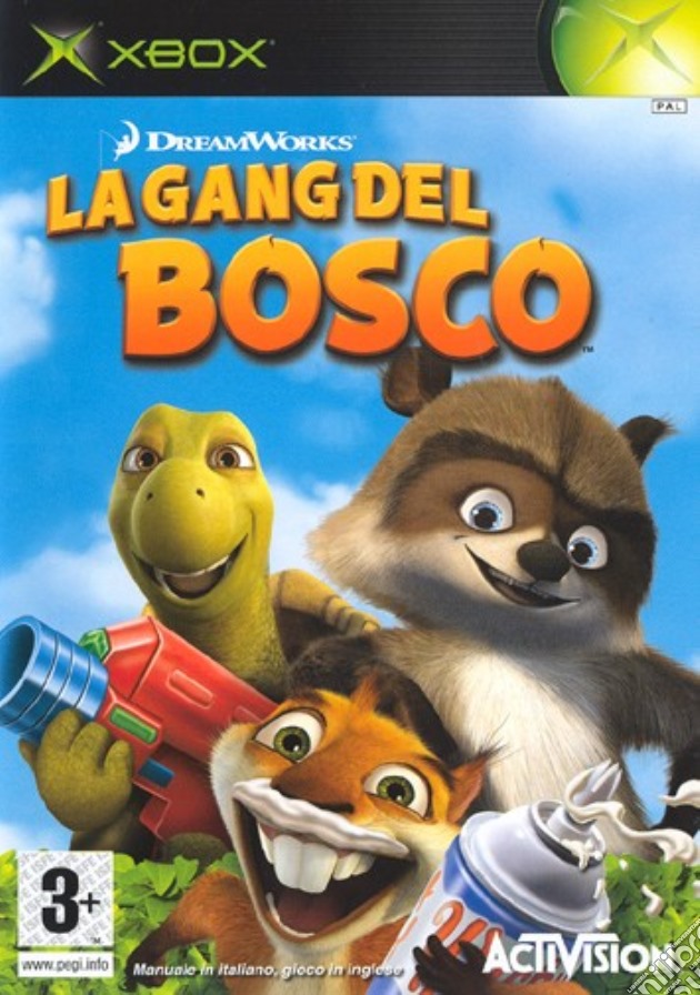 La Gang del Bosco videogame di XBOX