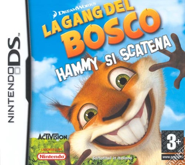 La Gang Del Bosco Hammy G.N. videogame di NDS