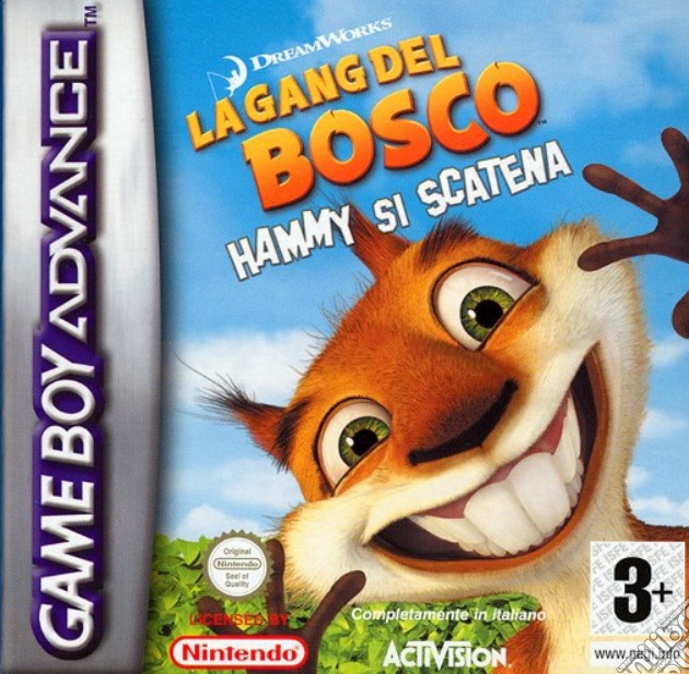 La Gang Del Bosco Hammy G.N. videogame di GBA