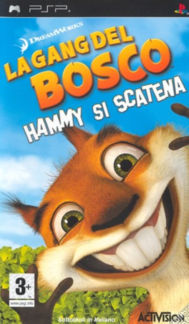 La Gang del Bosco: Hammy si Scatena videogame di PSP