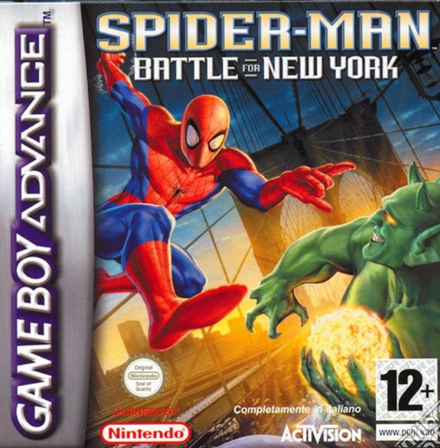 Spider-Man Battle for New York videogame di GBA