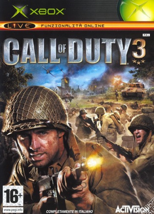 Call of Duty 3 videogame di XBOX