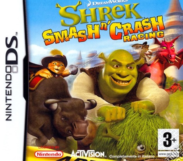Shrek Smash N Crash videogame di NDS