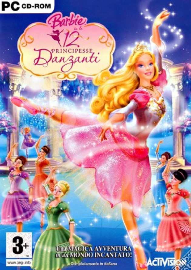 Barbie le 12 Principesse Danzanti videogame di PC
