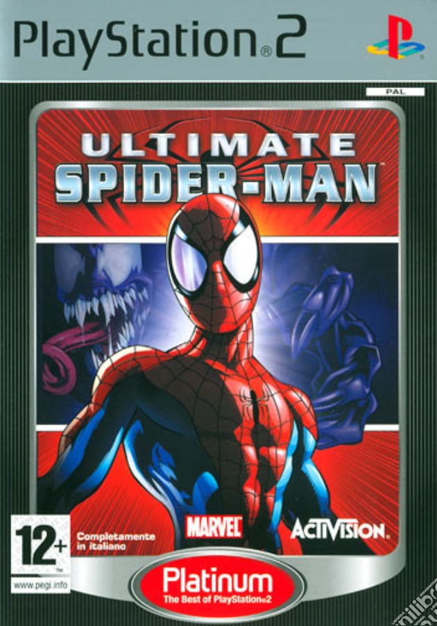 Ultimate Spiderman videogame di PS2