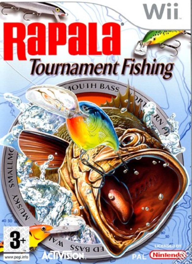 Rapala Trophies Fishing videogame di WII