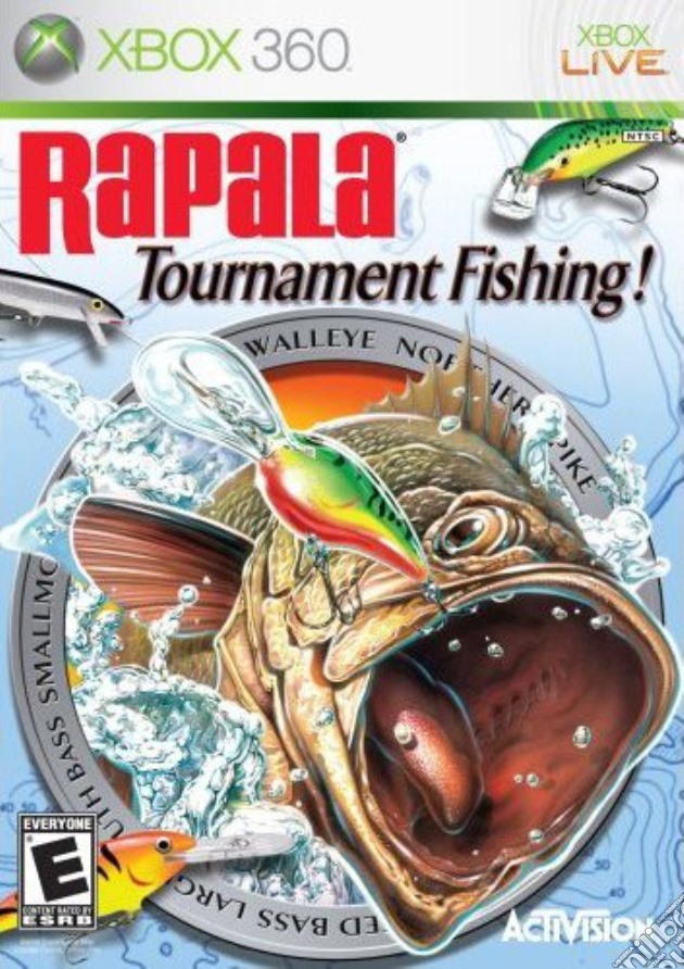 Rapala Trophies Fishing videogame di X360