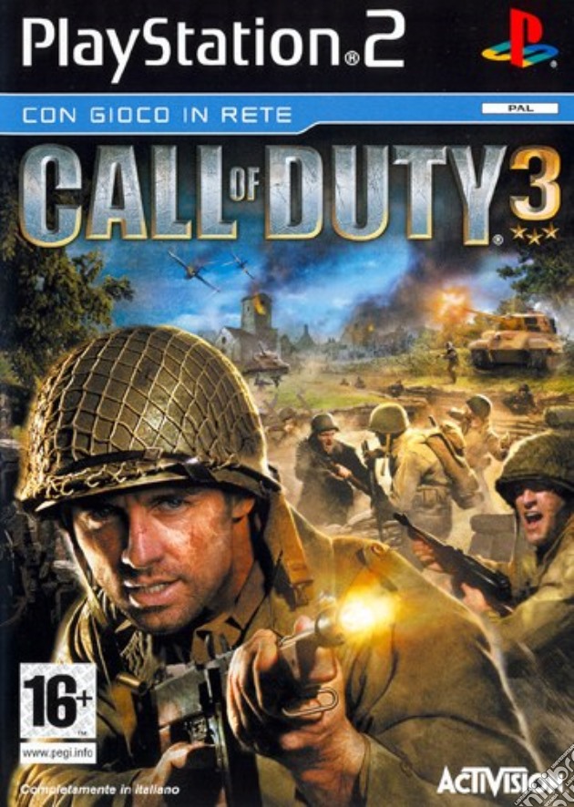 Call of Duty 3 videogame di PS2