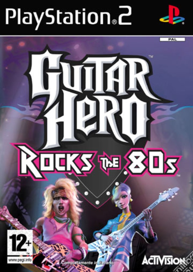 Guitar Hero Rock 80'S videogame di PS2