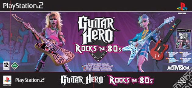 Guitar Hero Rock 80'S Bundle videogame di PS2