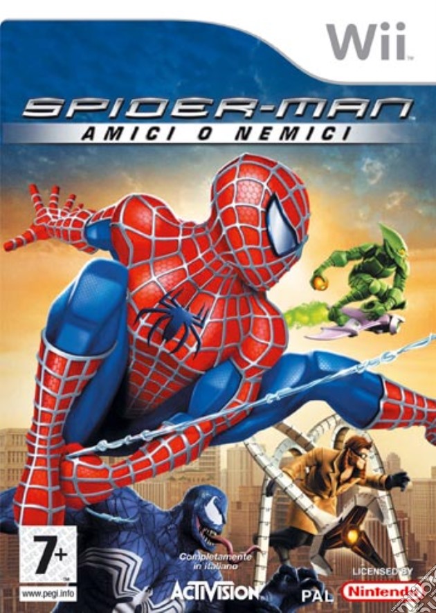 Spiderman Amici O Nemici videogame di WII