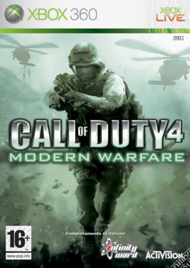 Call Of Duty 4 Modern Warfare videogame di X360