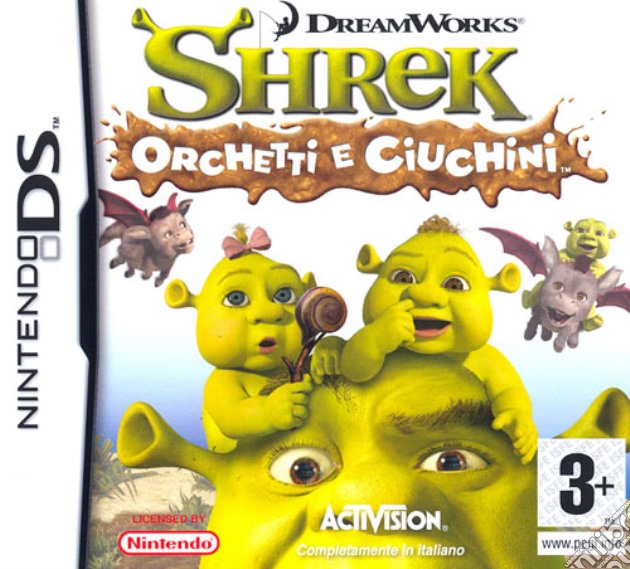 Shrek Terzo Orchetti & Ciuchini videogame di NDS