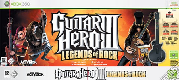 Guitar Hero 3 Bundle videogame di X360