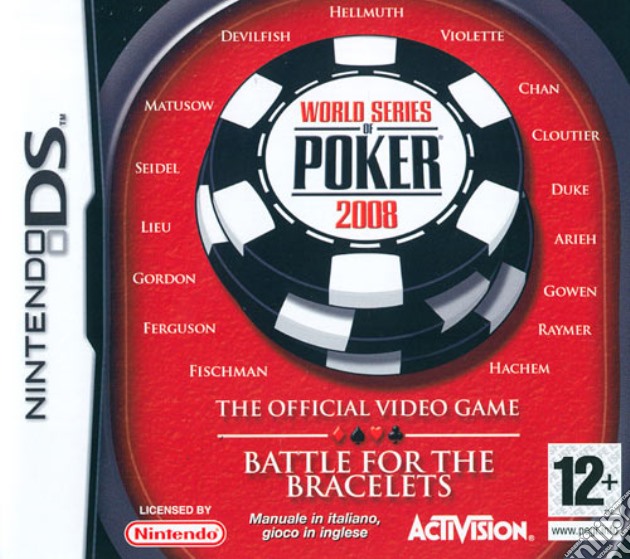 World Series Of Poker 2008 videogame di NDS