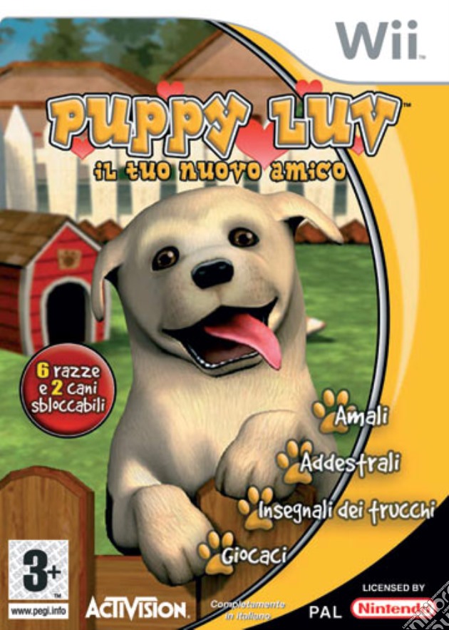 Puppy Luv Il Tuo Nuovo Amico videogame di WII
