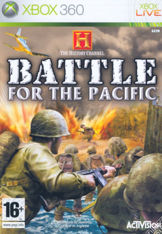 History Channel Battle For The Pacific videogame di X360