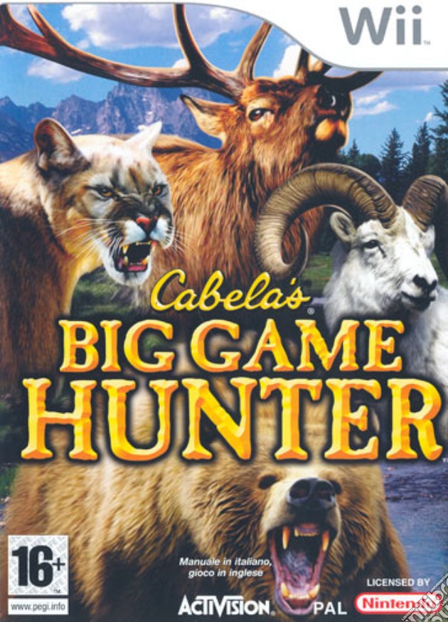Cabela's Big Game Hunter videogame di WII
