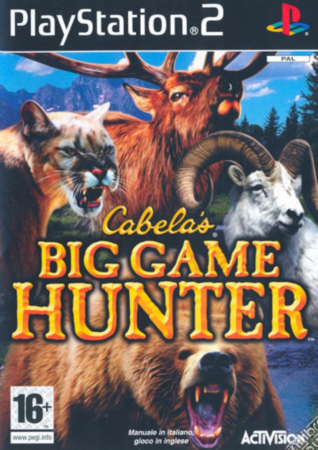 Cabela's Big Game Hunter videogame di PS2