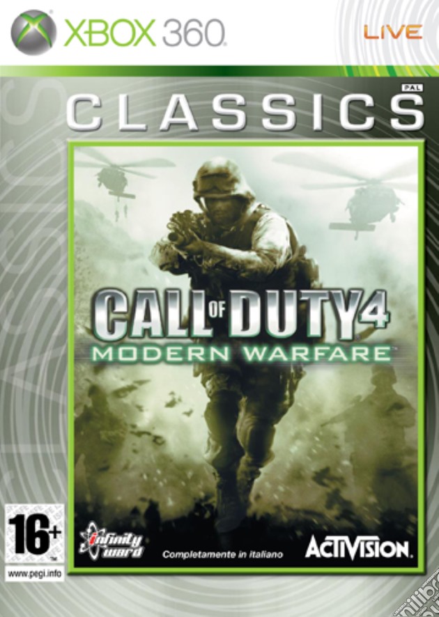 Call Of Duty 4 Modern Warfare Classic videogame di XCLS