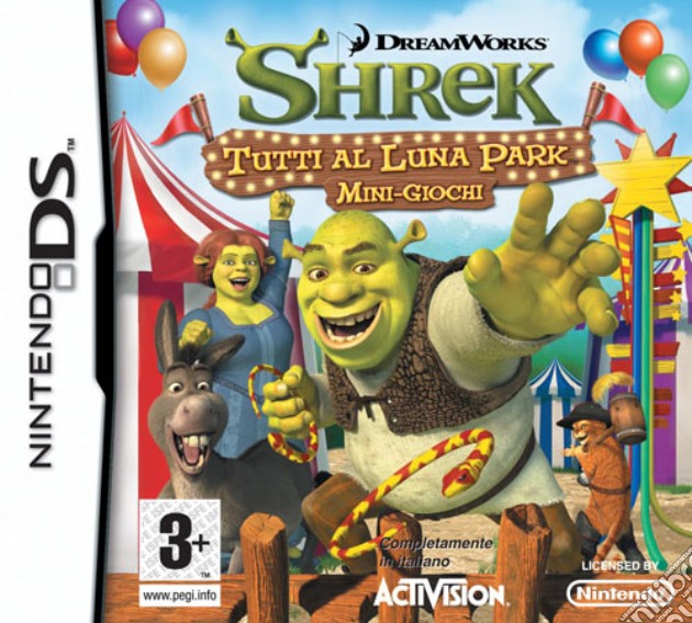 Shrek Carnival Craze videogame di NDS