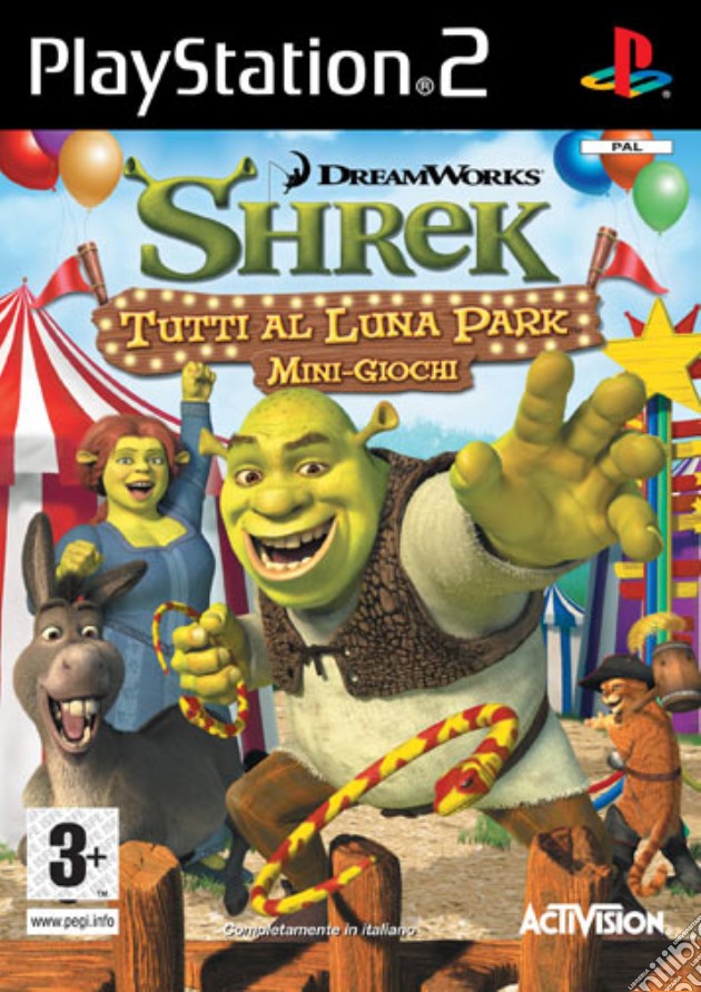 Shrek Carnival Craze videogame di PS2