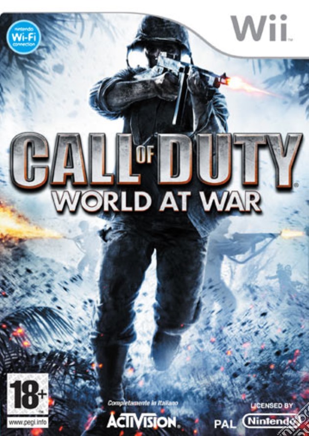 Call Of Duty World At War videogame di WII
