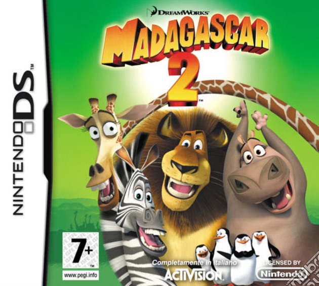 Madagascar 2 Escape Africa videogame di NDS