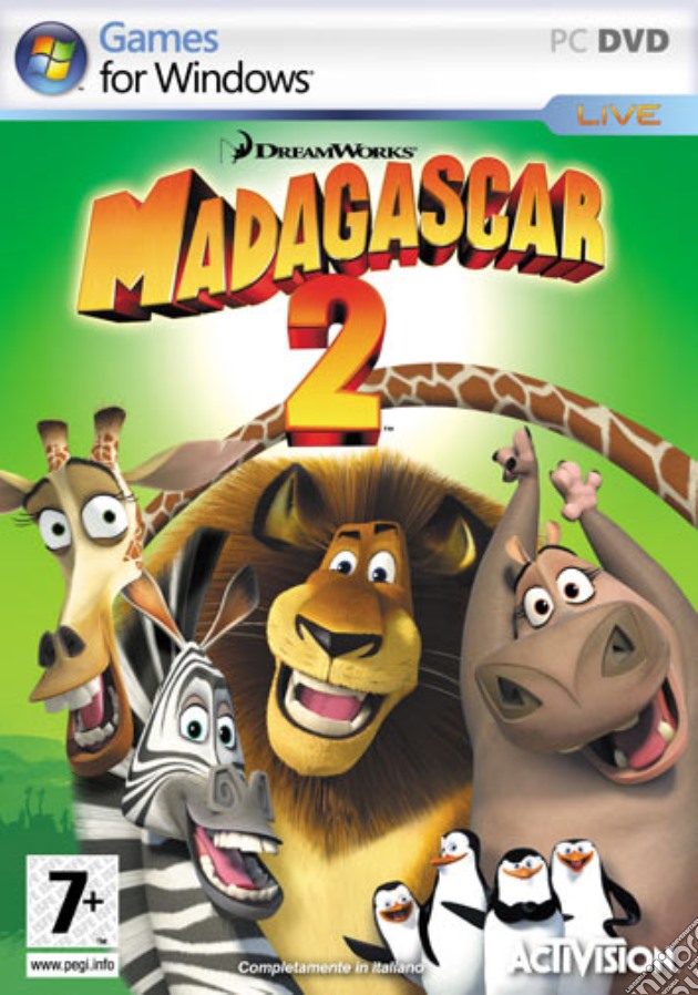 Madagascar 2 Escape Africa videogame di PC