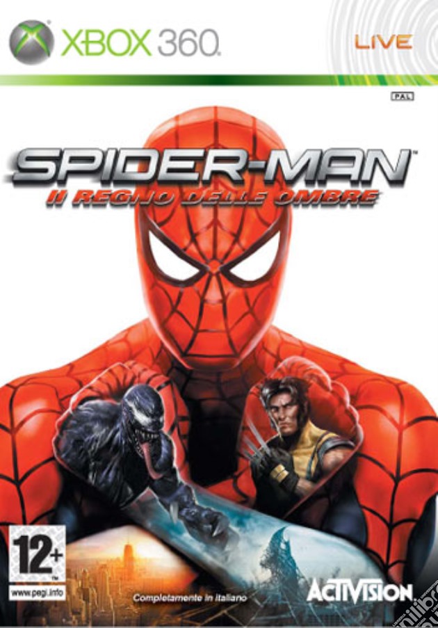 Spiderman Il Regno Delle Ombre videogame di X360